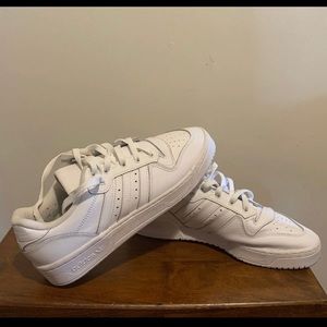 Adidas white sneakers